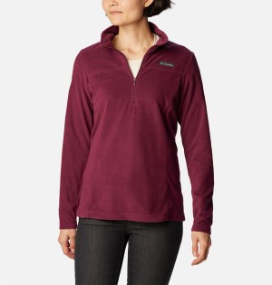 Columbia Lake Aloha Half Zip Fleece Women's Pullover Coral | JLSVFU-438