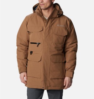 Columbia Landroamer Men's Coats Brown | FDQOUH-723