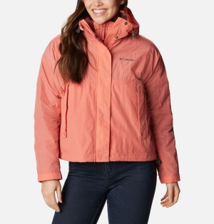 Columbia Laurelwoods II Interchange Women's 3 In 1 Jackets Coral | GMIKPB-150