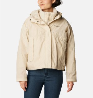 Columbia Laurelwoods II Interchange Women's 3 In 1 Jackets Khaki | CYUVHF-108