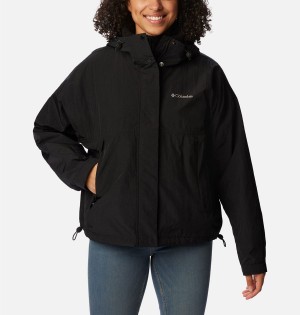 Columbia Laurelwoods II Interchange Women's 3 In 1 Jackets Black | MPNHRI-609
