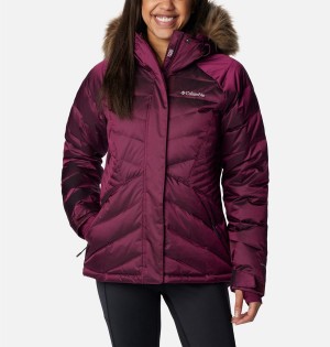 Columbia Lay D III Women's Puffer Jacket Purple | EVDMZQ-251