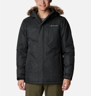 Columbia Leif Trail Men's Coats Black | MHVNKL-738