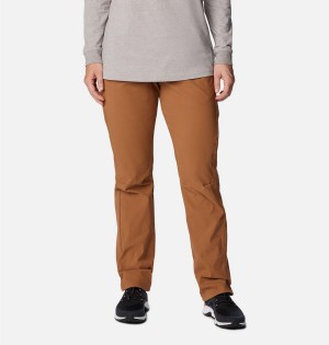 Columbia Leslie Falls Women's Pants Brown | UHFWBS-314