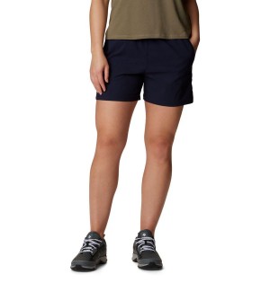 Columbia Leslie Falls Women's Shorts Navy | HIAWTL-105