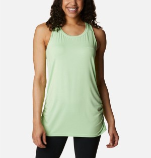 Columbia Leslie Falls Women's Tank Top Green | QJANPF-075