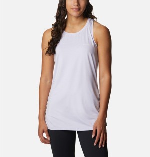 Columbia Leslie Falls Women's Tank Top Purple | VXBRDN-637