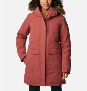 Columbia Little Si Insulated Women's Coats Coral | BQAKZN-834
