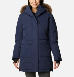Columbia Little Si Insulated Women's Coats Navy | LFWKJV-198