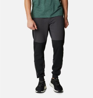 Columbia Lodge Colorblock Joggers Men's Pants Black | MOBKFU-082