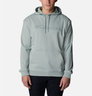 Columbia Lodge French Terry II Men's Hoodie Grey | FTQOCG-840