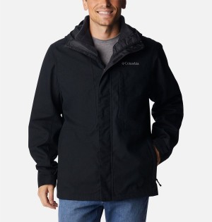 Columbia Loma Vista Interchange Men's 3 In 1 Jackets Black | BNZLIA-974