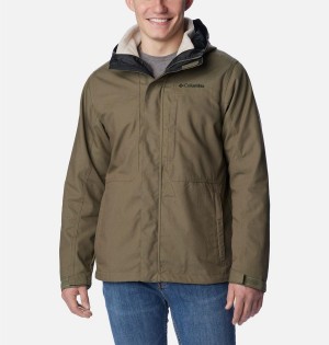 Columbia Loma Vista Interchange Men's 3 In 1 Jackets Green | GNIYPW-947