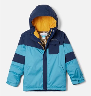 Columbia Mighty Mogul II Insulated Kids' Jacket Blue | DZNHBO-912