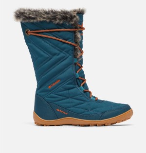 Columbia Minx Mid III Women's Boots Blue | PNOVQI-874