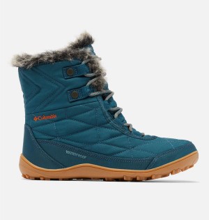 Columbia Minx Shorty III Women's Boots Blue | LEXDZR-693