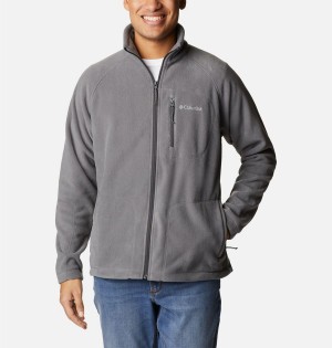 Columbia Mitchell Lane Full Zip Men's Fleece Jacket Grey | NIVBFL-670