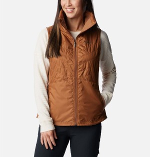 Columbia Mix It Around II Women's Vest Brown | AZCEWF-971