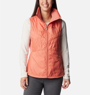 Columbia Mix It Around II Women's Vest Coral | GDRWLT-358