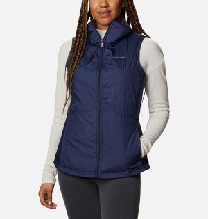 Columbia Mix It Around II Women's Vest Navy | NIFQZK-749