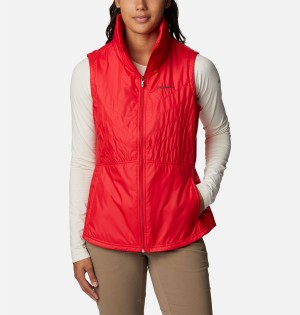 Columbia Mix It Around II Women's Vest Red | MKURVT-234
