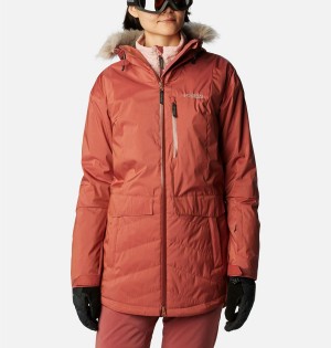 Columbia Mount Bindo III Insulated Women's Puffer Jacket Red | MUNFSR-315