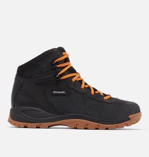 Columbia Newton Ridge BC Boot Men's Hiking Shoes Black | XIHSYE-728