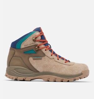 Columbia Newton Ridge BC Boot Men's Hiking Shoes Brown | HFMJPB-835