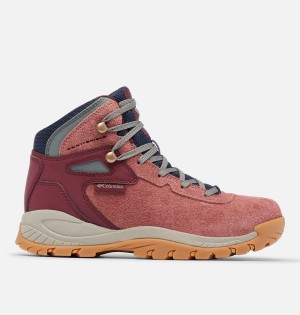 Columbia Newton Ridge BC Boot Women's Hiking Shoes Coral | FPAIDB-653