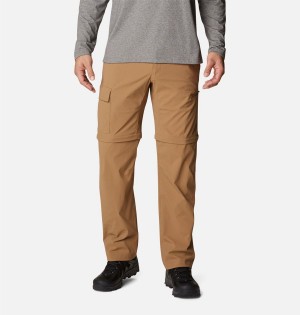 Columbia Newton Ridge II Convertible Men's Pants Khaki | XJCADF-230