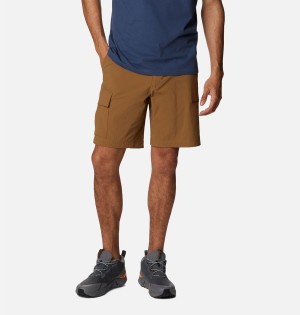 Columbia Newton Ridge II Men's Shorts Brown | YKWSFB-903