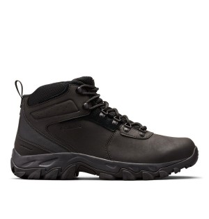 Columbia Newton Ridge Plus II Waterproof Boot Men's Hiking Shoes Black | BNIRPW-382