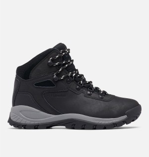 Columbia Newton Ridge Plus Waterproof Boot Women's Hiking Shoes Black | SZARHY-490