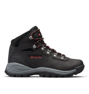 Columbia Newton Ridge Plus Waterproof Boot Women's Hiking Shoes Black | PDAWUB-934