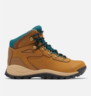 Columbia Newton Ridge Plus Waterproof Boot Women's Hiking Shoes Brown | HULXIM-791