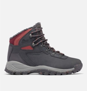 Columbia Newton Ridge Waterproof Omni Heat II Boot Women's Hiking Shoes Beige | SUPITM-893