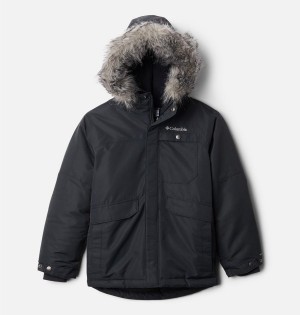 Columbia Nordic Strider Kids' Jacket Black | AGWJBC-871