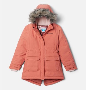 Columbia Nordic Strider Kids' Jacket Coral | ZOKNCH-964