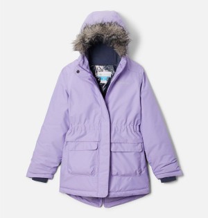 Columbia Nordic Strider Kids' Jacket Purple | KAWUHF-149