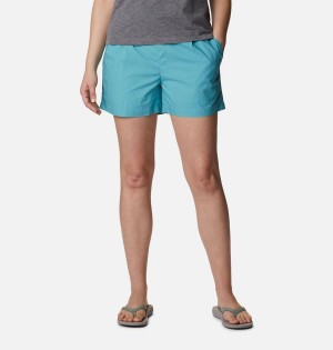 Columbia Norgate Women's Shorts Blue | TLONQW-680