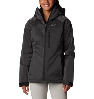 Columbia Oak Ridge Interchange Women's 3 In 1 Jackets Black | GZXPEC-701