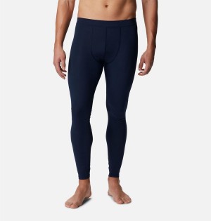 Columbia Omni Heat Infinity Baselayer Tights Men's Pants Navy | FGVNET-159