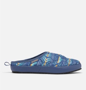 Columbia Omni Heat Lazy Bend Camper Kids' Sandals Blue | QBTHUL-319