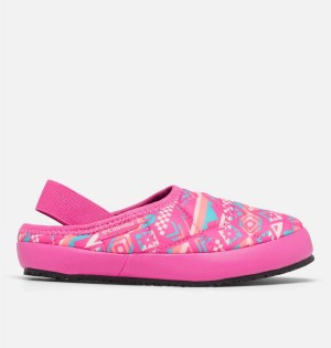 Columbia Omni Heat Lazy Bend Camper Kids' Sandals Pink | VQPKLX-765