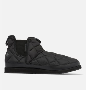 Columbia Omni Heat Lazy Bend Weekender Mid Men's Slippers Black | UQJRHM-879