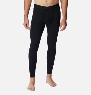 Columbia Omni Heat Midweight Baselayer Tights Men's Pants Black | GRNPOK-976