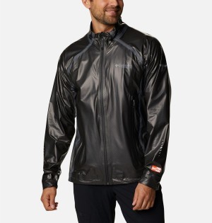 Columbia OutDry Extreme Mesh Shell Men's Rain Jacket Black | CGXVPW-325