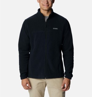 Columbia Overlook Trail Full Zip Men's Fleece Jacket Black | KEYTBU-157