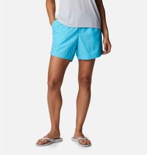 Columbia PFG Backcast Water Women's Shorts Turquoise | QVWBRZ-218