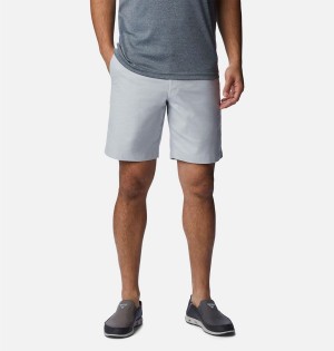Columbia PFG Bonefish Men's Shorts Grey | DTOHLZ-754